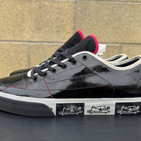 Rare VTG Etnies Mens Senix OP Plus Black/Grey skateboarding sneaker shoes Size9 - Picture 1 of 11